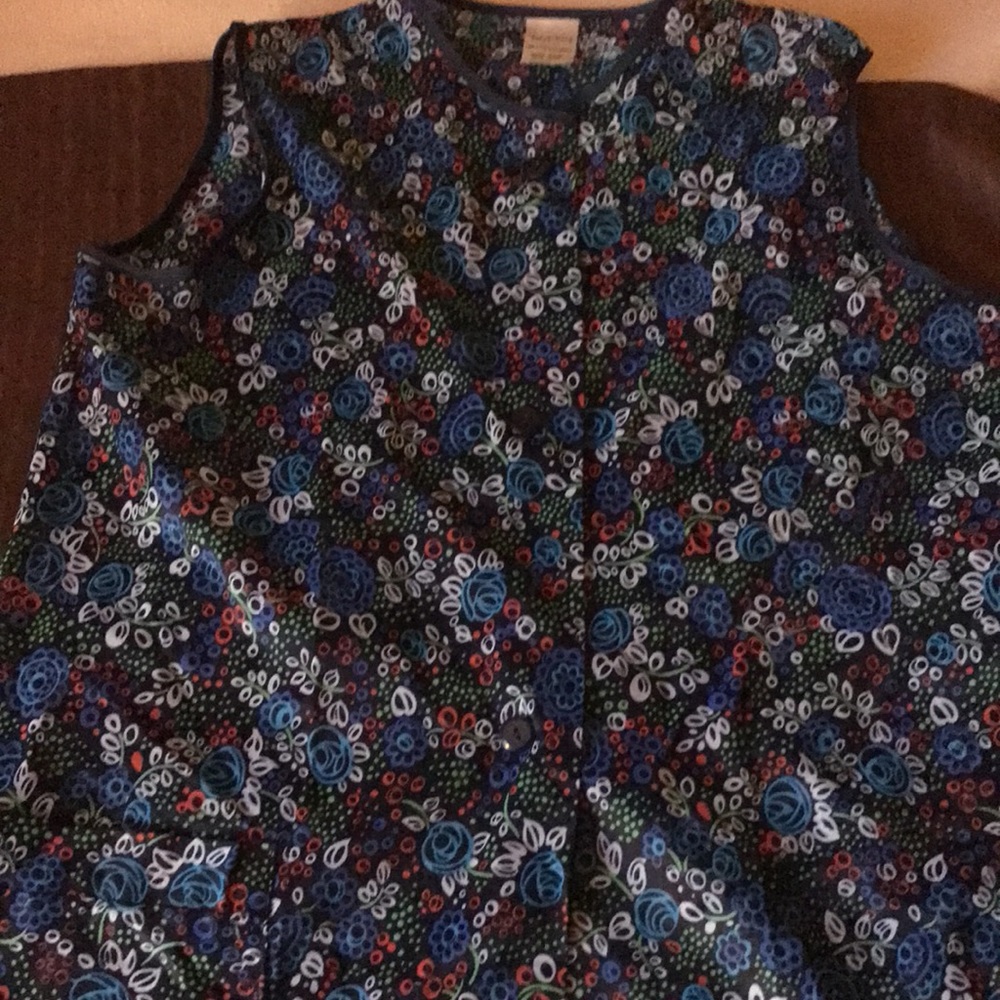 Vintage smock with pockets - Picture 2 of 4